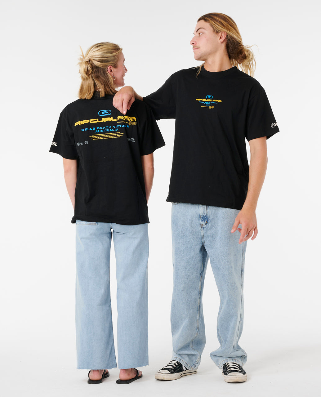 2025 Rip Curl Pro Bells Lock Up Tee (Black)