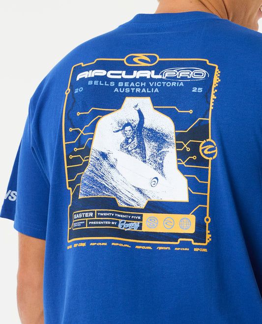 2025 Rip Curl Pro Bells Tee (Electric Cobalt)