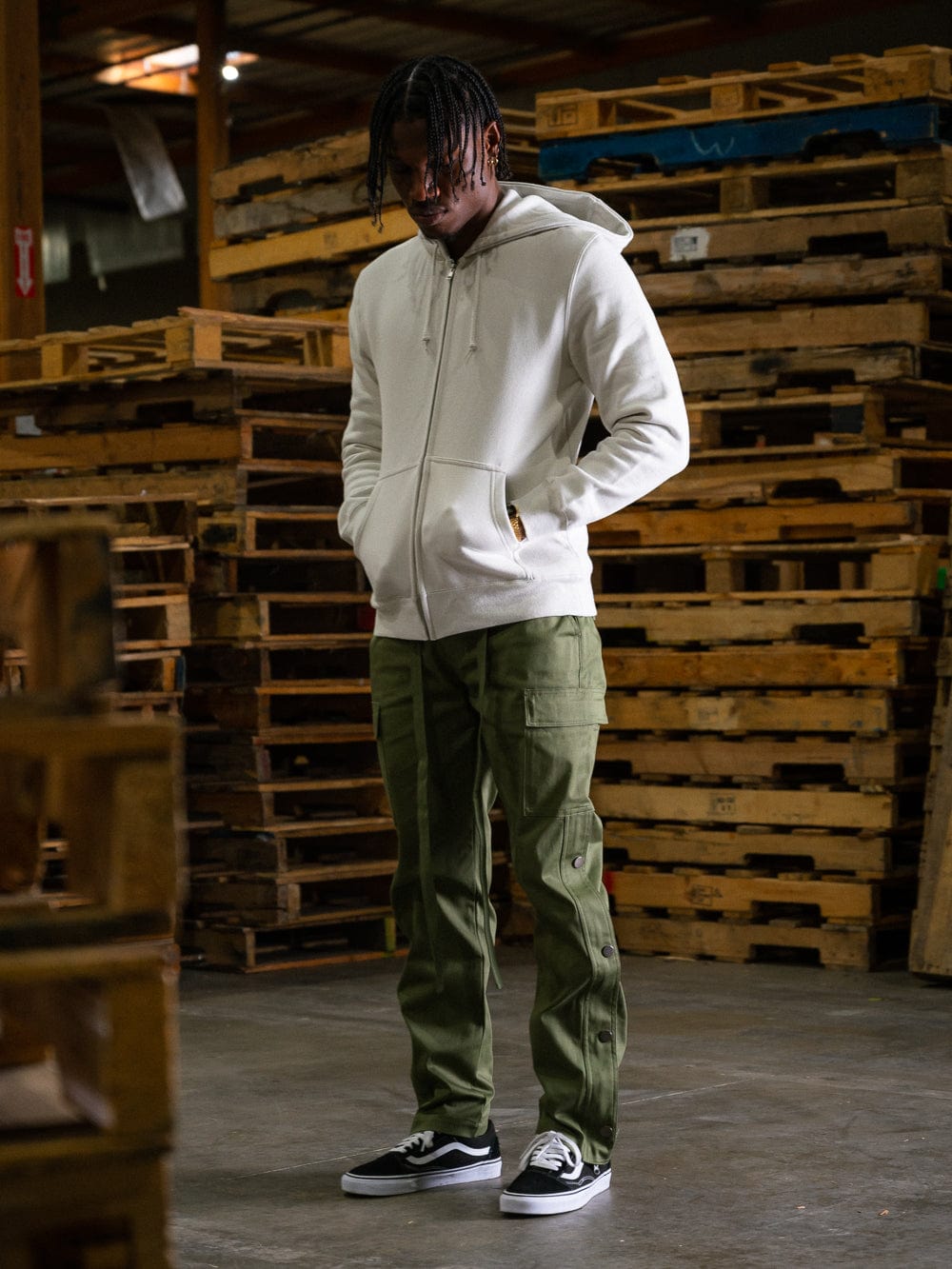 Ryder Cargo Pants - Olive