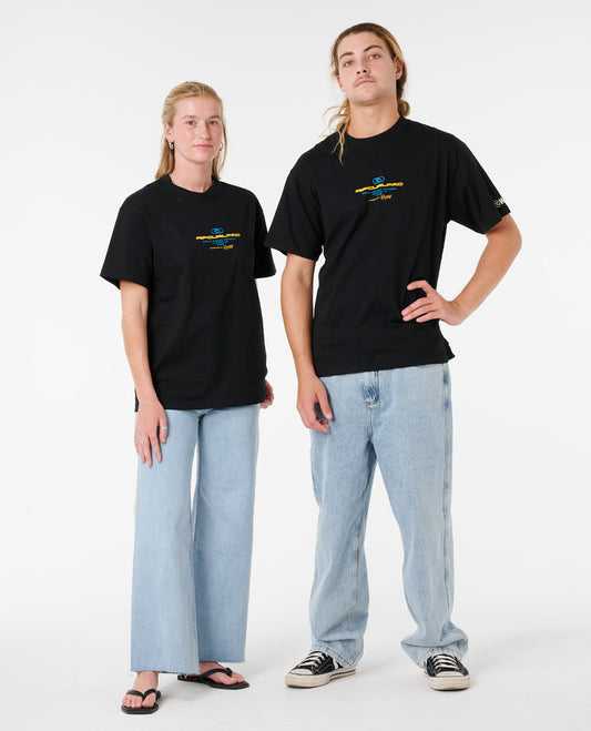 2025 Rip Curl Pro Bells Lock Up Tee (Black)