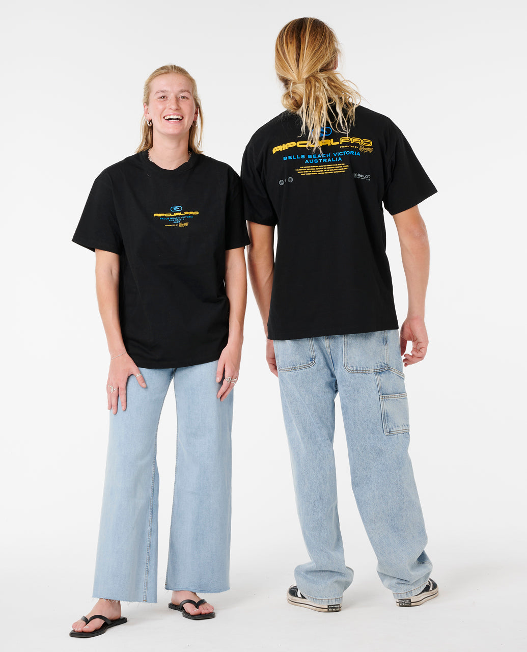 2025 Rip Curl Pro Bells Lock Up Tee (Black)