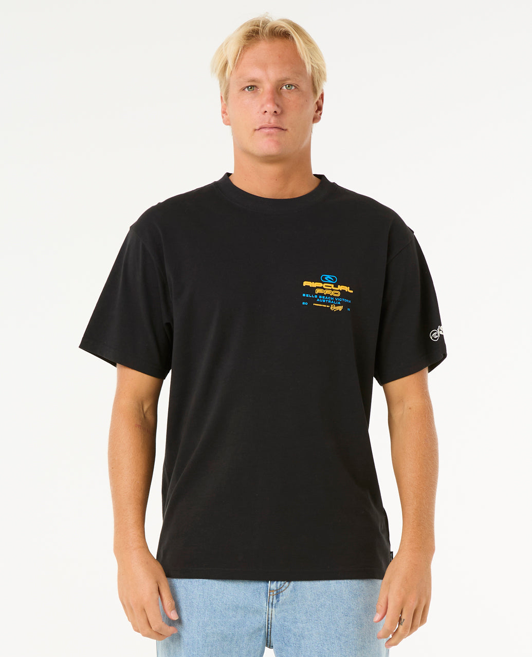 2025 Rip Curl Pro Bells Tee (Black)