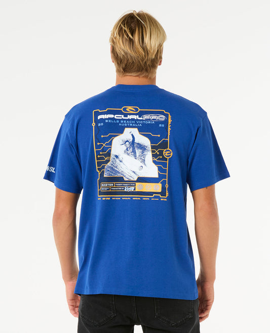 2025 Rip Curl Pro Bells Tee (Electric Cobalt)
