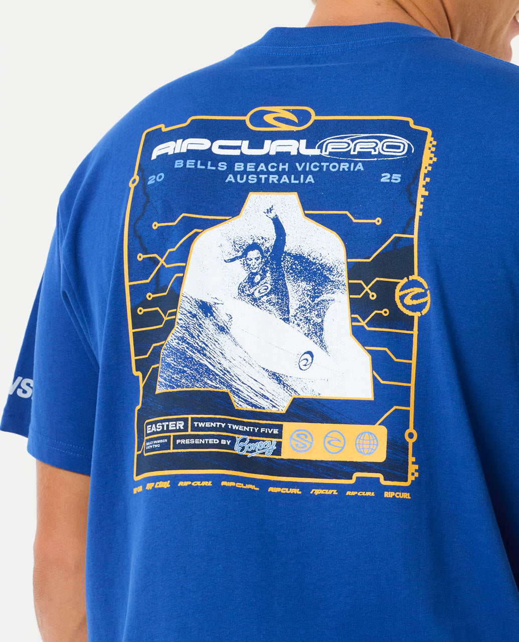 2025 Rip Curl Pro Bells Tee (Electric Cobalt)