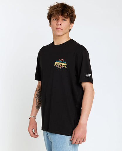 2025 MEO Rip Curl Pro Portugal Official Tee (Black)