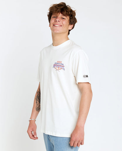 2025 MEO Rip Curl Pro Portugal Official Tee (White)