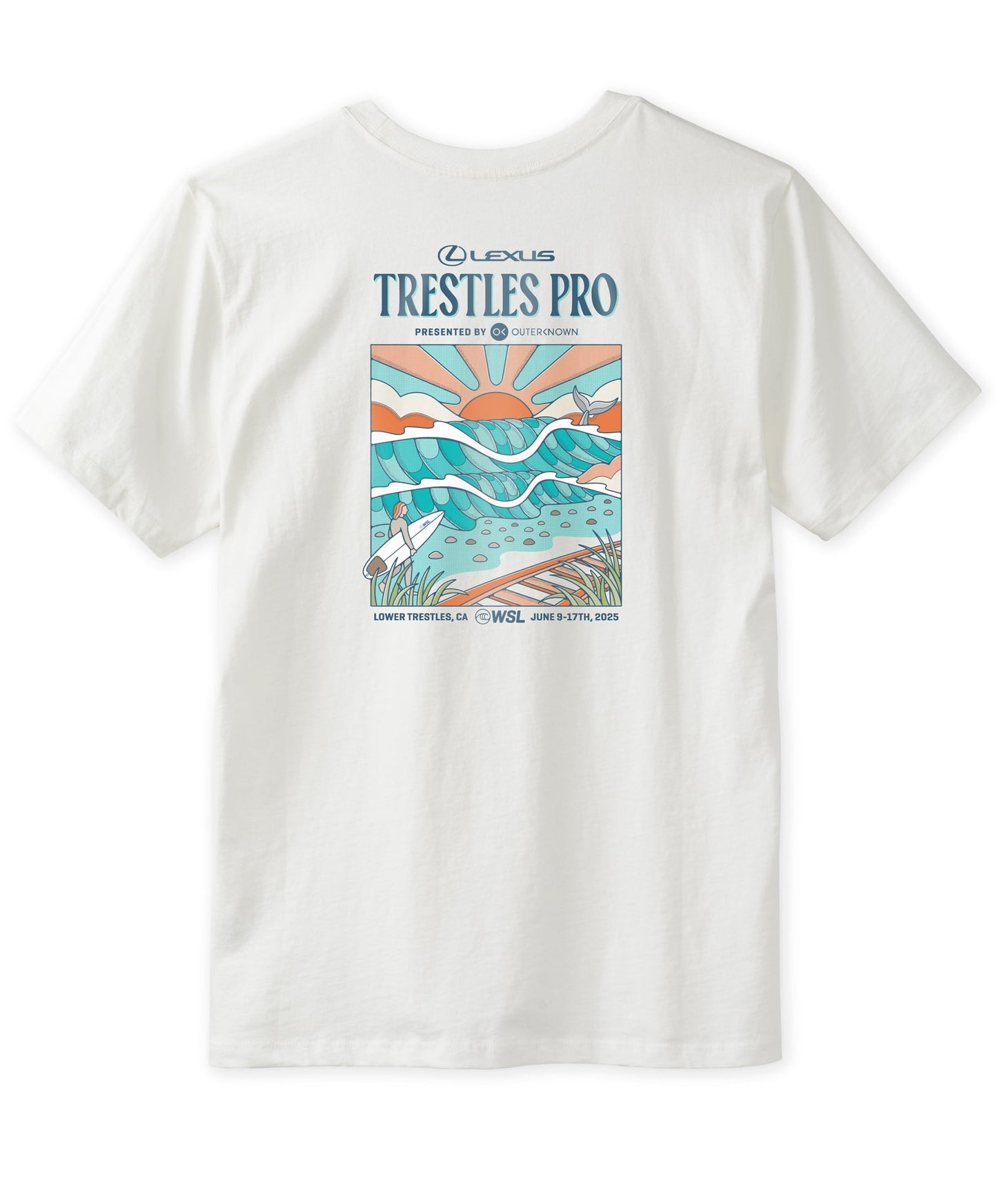 2025 Trestles Pro Tee (Salt)