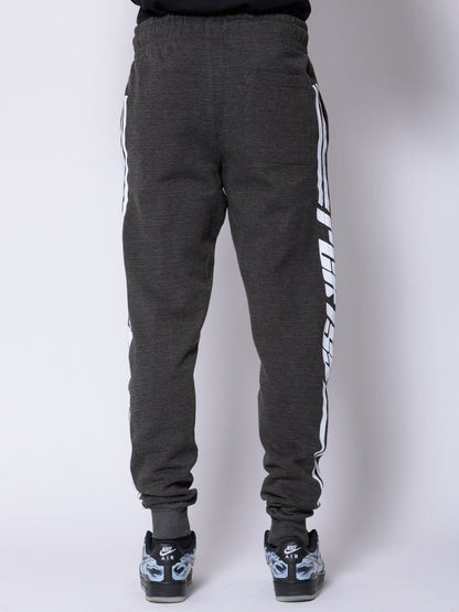 Racer Sweatpants - Grey/White